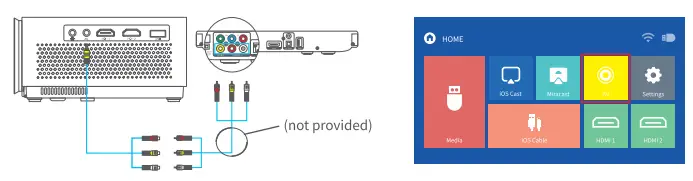 Iolieo-M20-518W-Projector-FIG-24