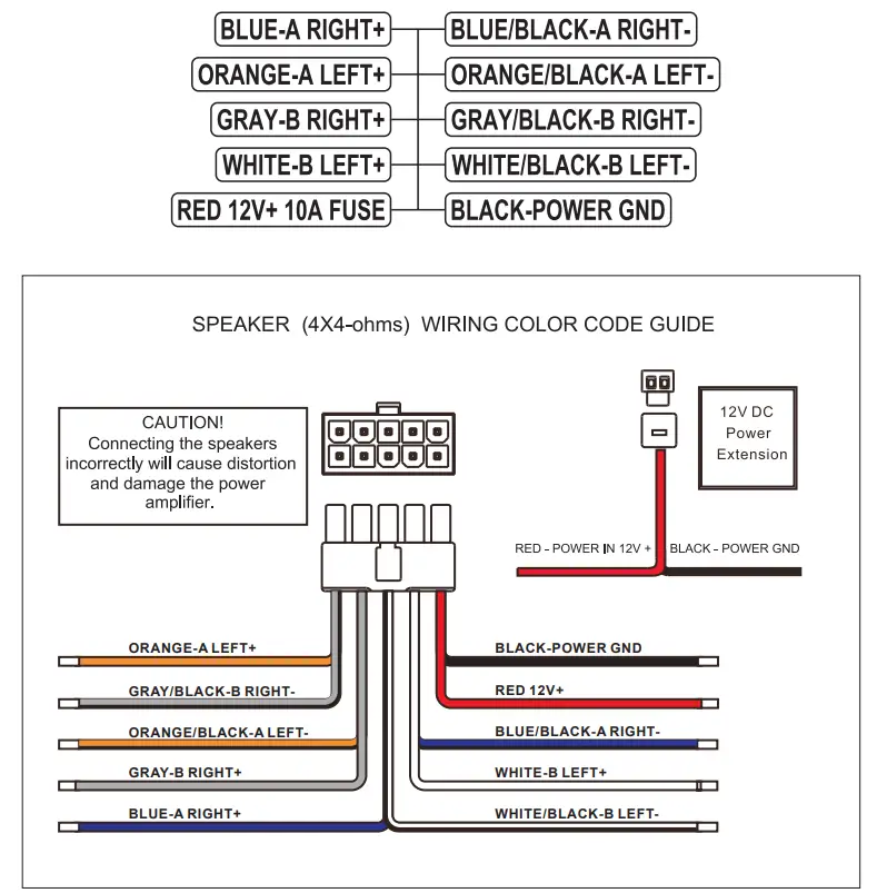 JBL BS 2708 Bluetooth Speaker  - DIAGRAM