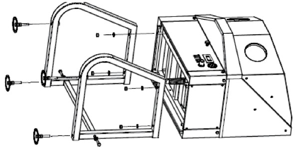 JBM 54342 Parts Cleaner Machine with Thermostat - ASSEMBLY