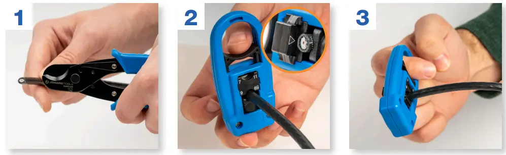 JONARD TOOLS TK RG64 Complete COAX Cable Kit - Instructions