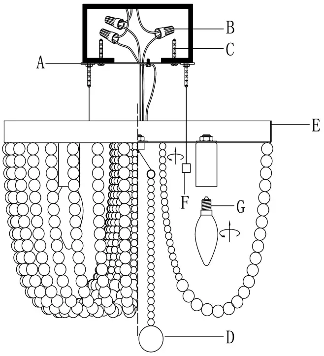 JONATHAN Y JYL9929 Eivissa 13 Inch Oil Rubbed Bronze 3 Light Coastal Farmhouse Iron-Wood Bead LED Flush Mount - Description