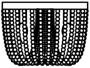 JONATHAN Y JYL9929 Eivissa 13 Inch Oil Rubbed Bronze 3 Light Coastal Farmhouse Iron-Wood Bead LED Flush Mount - Lamp Body