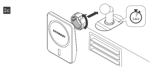 JOURNEY JREMWCVM Rapid Express Magnetic Wireless Car Charger - Fig 6