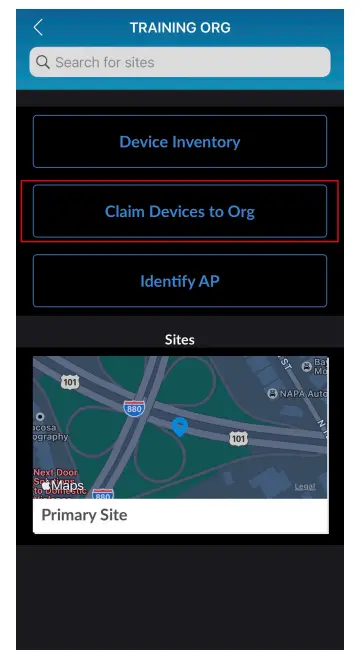 Mist Al App QR Scan
