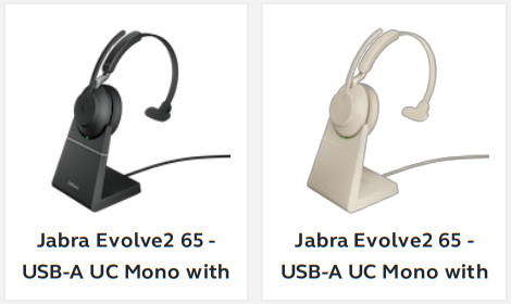Jabra Evolve265 USB Teams Stereo Beige - Relevant products 4