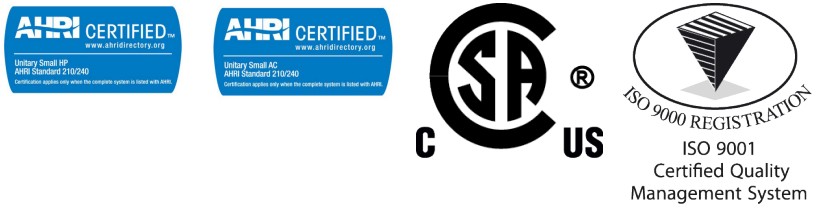 Johnson Controls THE2 Outdoor Split System Air Conditioning - FIGURE 1