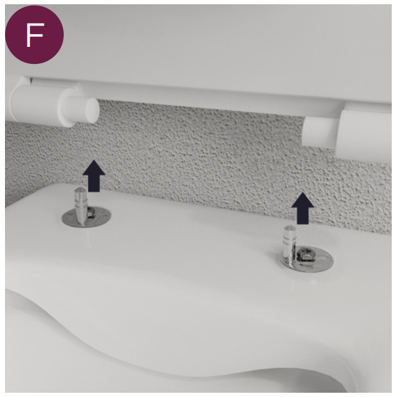Jungborn Three 52 Wall Mounted Toilet - towards