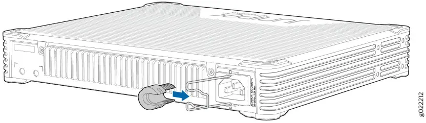 Juniper NETWORKS EX2300 C Ethernet Switch - cord retainer