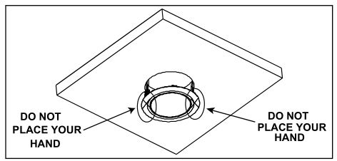 JunoConnect Bluetooth or ZigBee Installation Instructions - DO NOT PLACE YOUR HAND UNDERNEATH SPRING CLIP