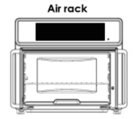 KALORIK AFO 52233 SS MAXX Advance 26 Quart Digital Air Fryer Oven - Diagrams 2