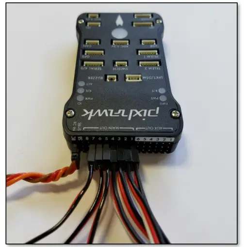 KDE Direct PIXHAWK PX4 Series UAS Electronic Speed Controller - connection