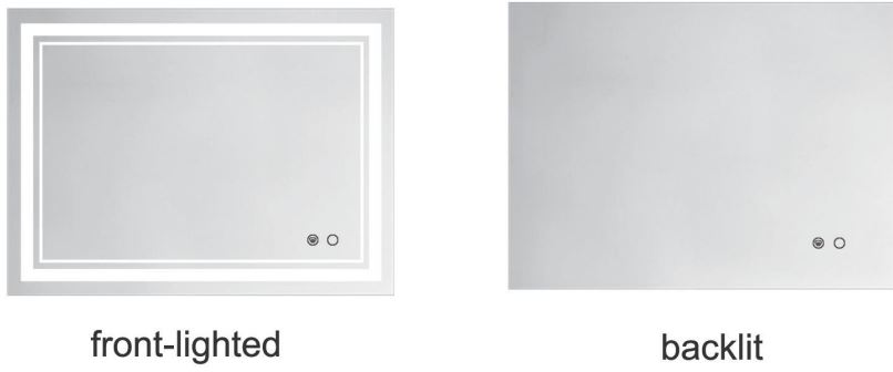 KEONJINN 28LX20W LED Mirror Bathroom Light Instruction Manual - Product Style