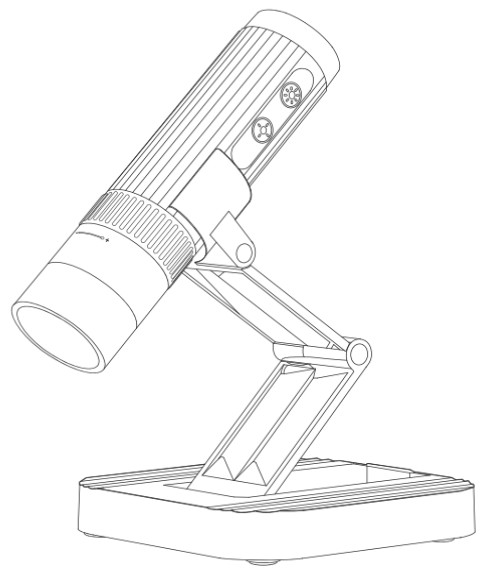KMDES WTM W1 B USB Digital Electron Microscope - Cover