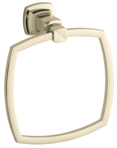 KOHLER K-REC28011 Closed Gold Towel Rings
