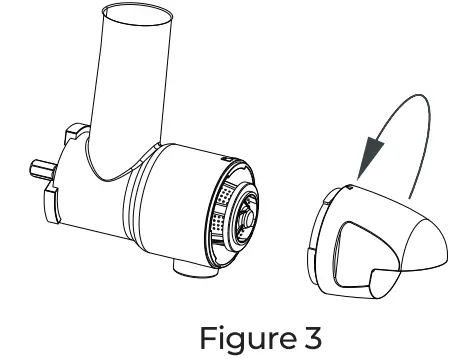 KOIOS 9001 Slow Masticating Juicer - counterclockwise