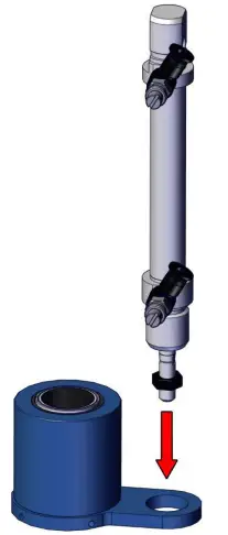 KOLVER LINAR2 Folding and Linear Positioning Arms with Autoadvance Kit - Mounting
