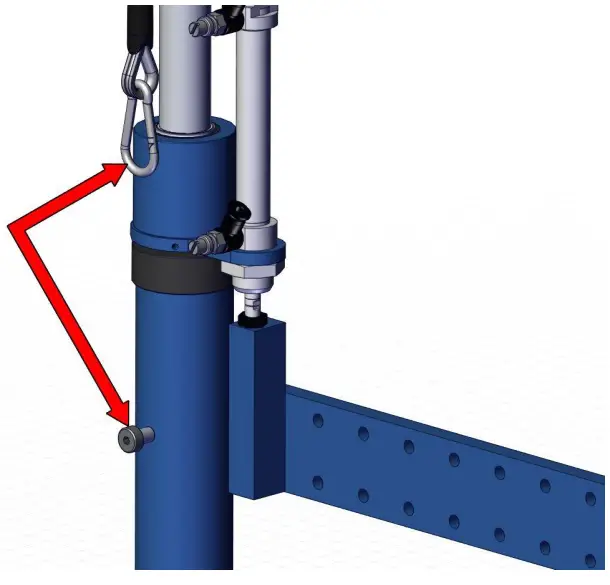 KOLVER LINAR2 Folding and Linear Positioning Arms with Autoadvance Kit - screw