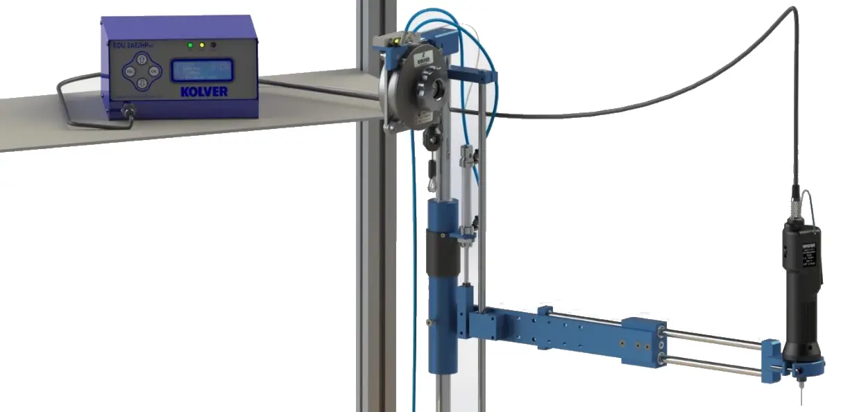 KOLVER LINAR2 Folding and Linear Positioning Arms with Autoadvance Kit