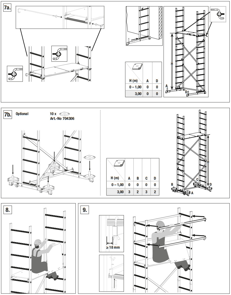KRAUSE 916105 CORDA Assembly Scaffold - Assembly Package 3