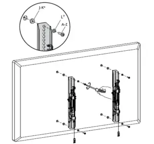 Kanto PT400 Tilting Flat Panel TV Mount