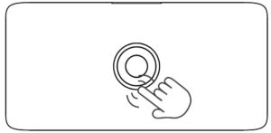 Keep pressing on sterilization button