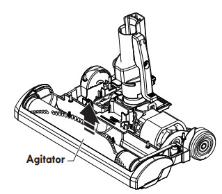 Kenmore BC4002 200 Series Bagged Canister Vacuum - REMOVE BELT 3