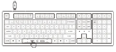Keychron K10 Pro QMK VIA Wireless Mechanical Keyboard - Fig 10
