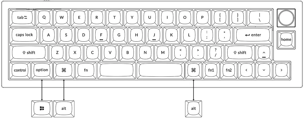 Keychron Q9 QMK Custom Mechanical Keyboard - Cover