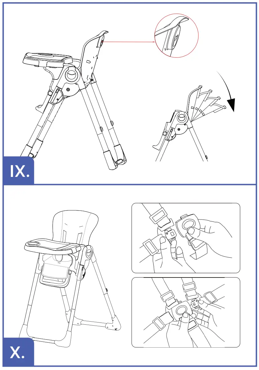 Kikkaboo COMFY High Chair - feager5