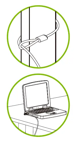KlipXtreme KSD-370 Bolt WC II Security Cable Lock 2