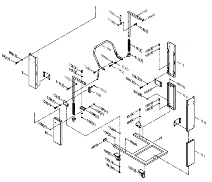 LAGUNA CFlux 1 Cyclone Dust Collector - PANELS & LOCK