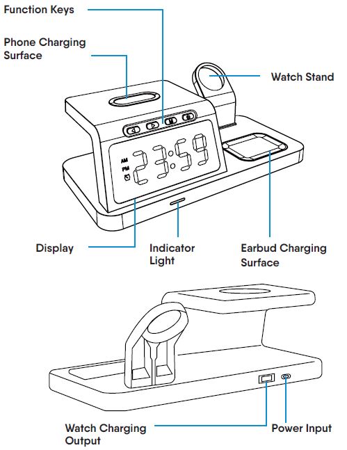 LASERCO-WLC-3IN1A-098-Laser-3-in-1-Alarm-Clock-with-Wireless-Charging-Station-fig-1