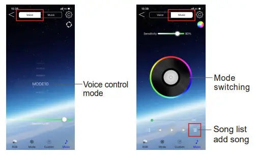 LED LIGHT LED DMX 00 XXXX Rolanstar TV Stand - app4