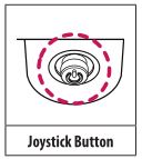 LG LED Monitor applies LCD screen with LED backlights - Joystick Button