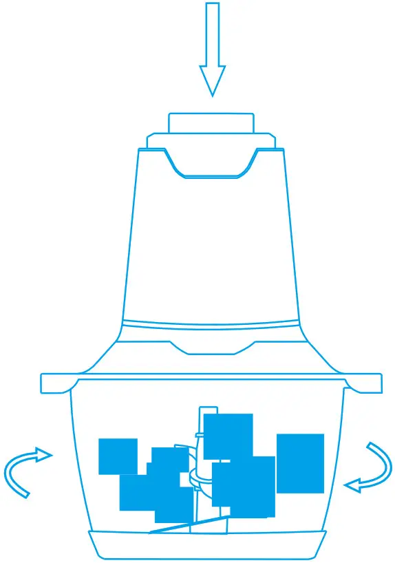 LINKChef FC 5125 Mini Chopper - chopper