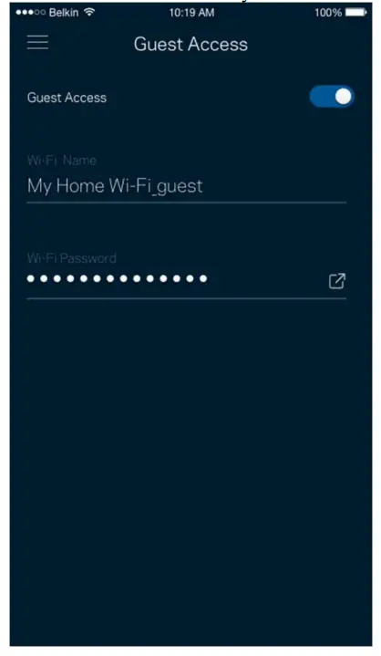 LINKSYS LN1100 Series VELOP Micro Router 6 - Guest Access