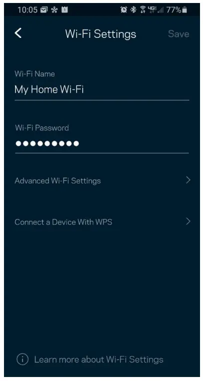 LINKSYS LN1100 Series VELOP Micro Router 6 - app1