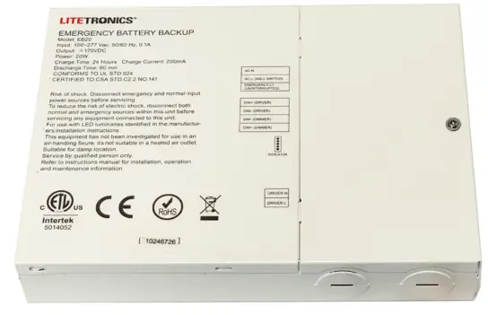 LITETRONICS-EB20-Emergency-Battery-Backup-Unit-product-image