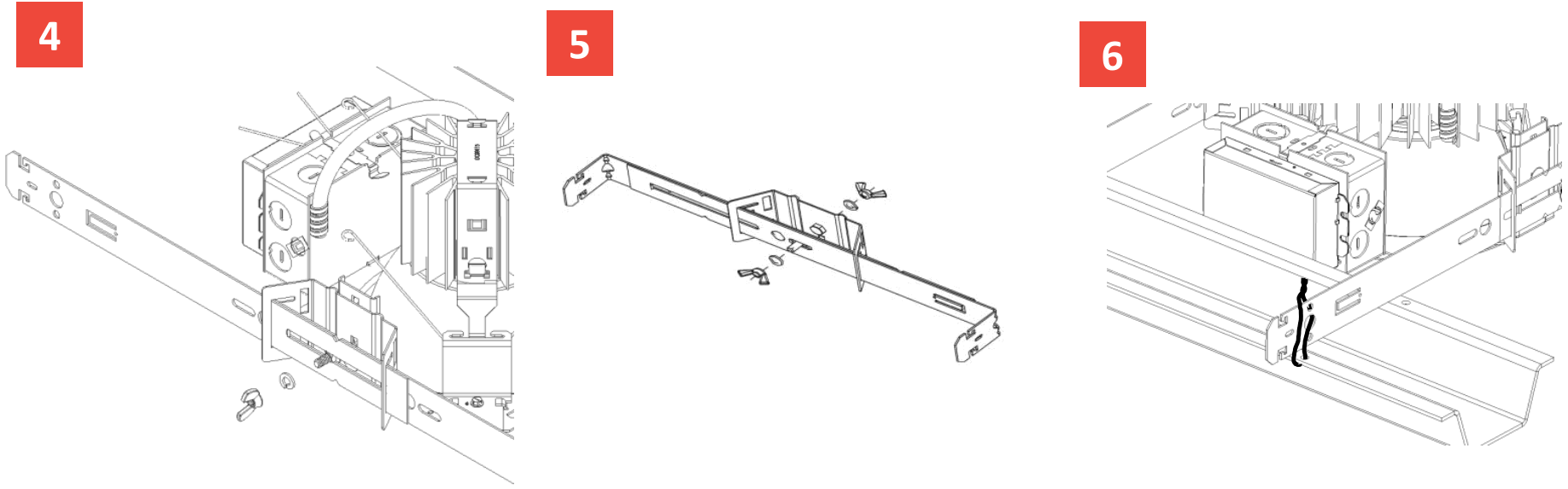 LITHONIA LIGHTING LDN6 Square 6 Inch Open and Wallwash - fig 7