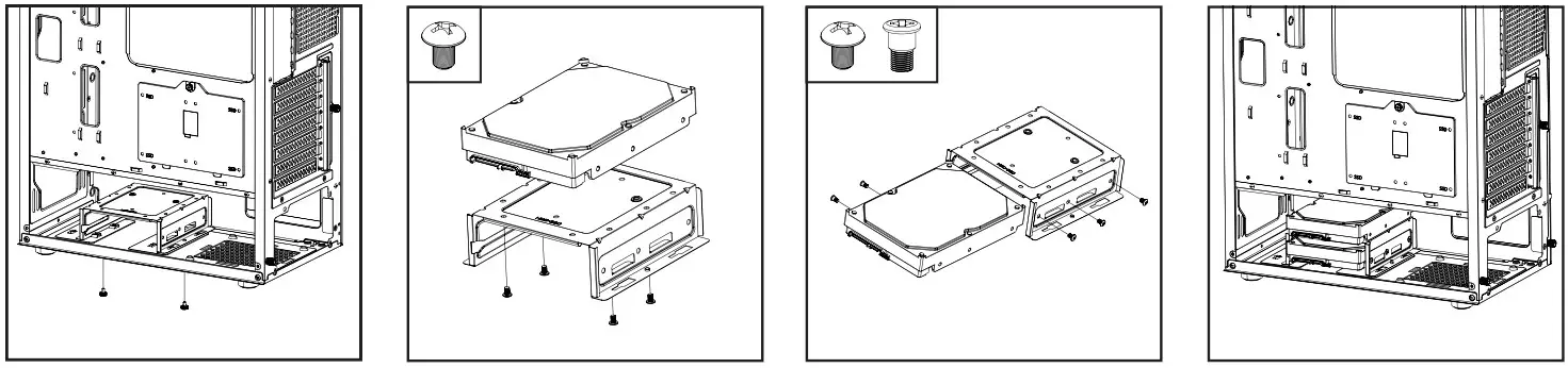 LOGIC ARAMIS MIDI Concept Computer Cases - Installing