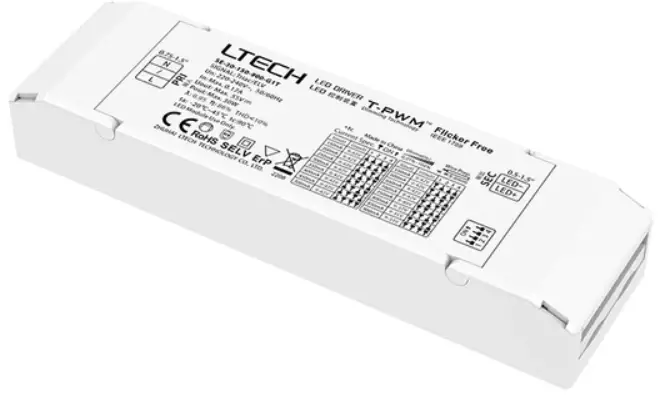 LTECH-SE-40-300-1050-W2D-Intelligent-Tunable-White-LED-Driver-product