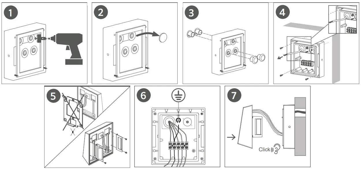 LUMASCAPE RIDGE RG4 LS1282 Wall Light - WIRING