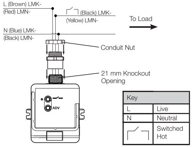 LUTRON-LMJ-16R-DV-B-RF-Relay-Module-with-Softswitch-5