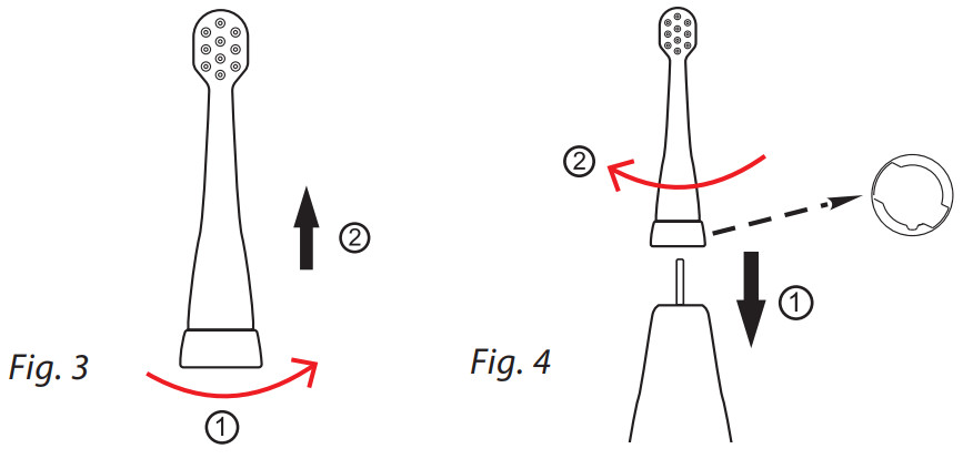 LUVION 450S Sonic Kids Toothbrush - CHANGING