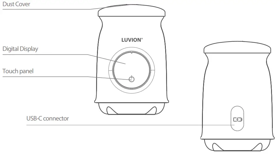 LUVION PBW-01 Portable Bottle Warmer - PRODUCT OVERVIEW
