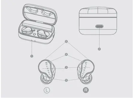 LYPERTEK-C3-Cheap-Wireless-Earbuds-FIG-4