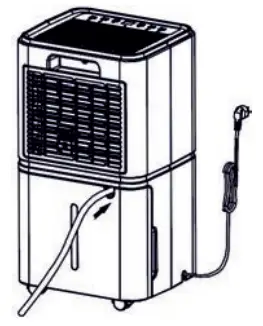 LiFE 12lt Super Dry Dehumidifier - power on2