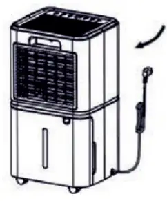 LiFE 12lt Super Dry Dehumidifier - power on5