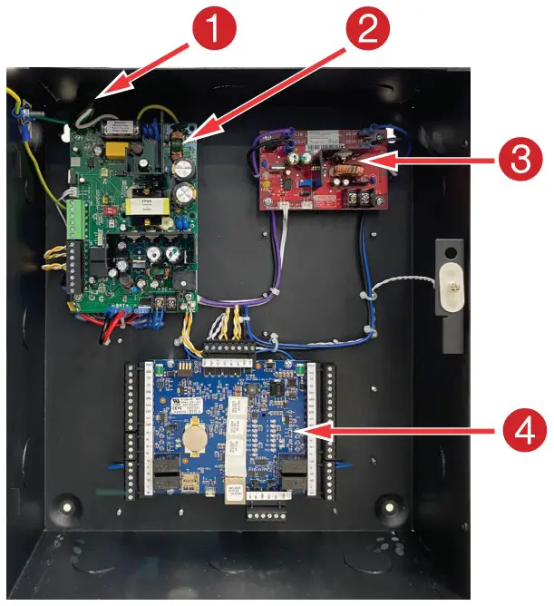 LifeSafety Power ADC-AC-X1100-2PSE Intelligent Door Controller - parts