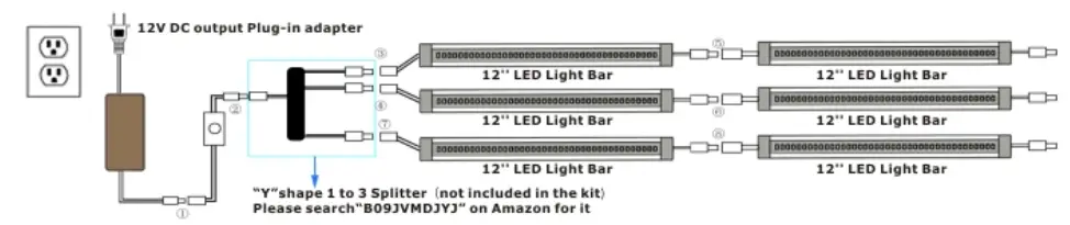 Litever-12VDC-Under-Cabinet-LED-Light-Kit-FIG-1 (14)